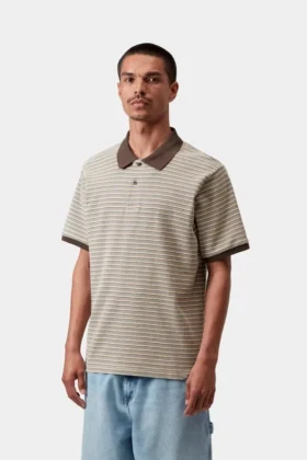 Polo de manga corta Dion Stripe