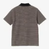 Polo de manga corta Dion Stripe para mujer con pantalones cortos