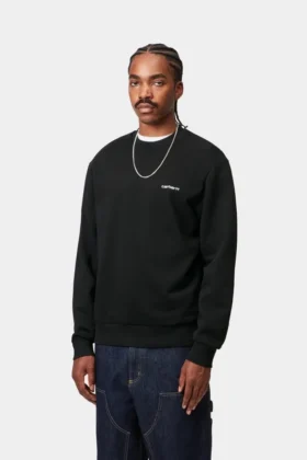 Sudadera con bordado de letras