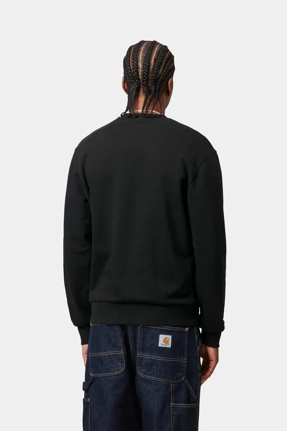 Sudadera con bordado de letras Sudadera con bordado de letras