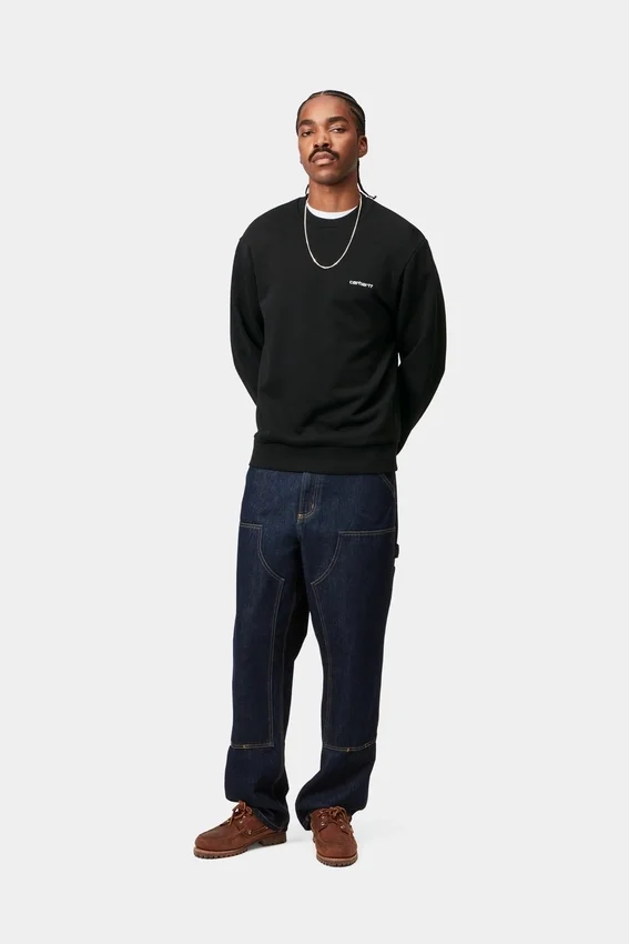 Sudadera con bordado de letras Sudadera con bordado de letras