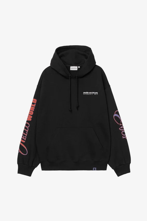 Sudadera con capucha Audio Archives WIP Sudadera con capucha Audio Archives WIP