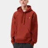 Sudadera con capucha y letras de American Script