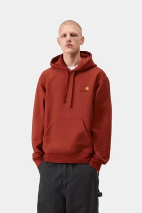 Sudadera con capucha y letras de American Script Sudadera con capucha y letras de American Script