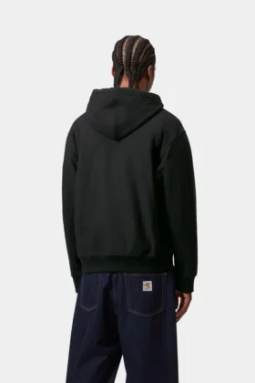 Sudadera con capucha y letras de American Script