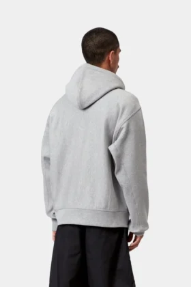 Sudadera con capucha y letras de American Script