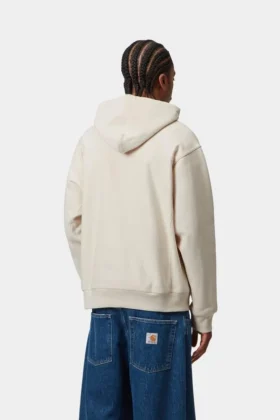 Sudadera con capucha y letras de American Script