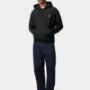 Sudadera con capucha y letras de American Script
