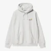 Sudadera con capucha y letras de American Script