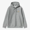 Sudadera con capucha y letras de American Script