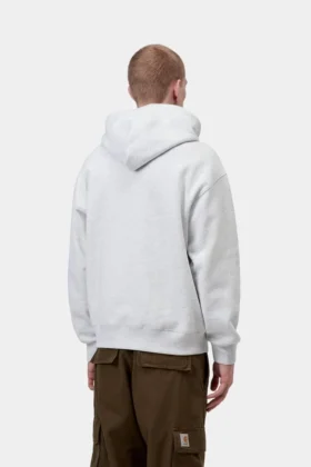 Sudadera con capucha y pegatina