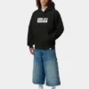 Sudadera con capucha y pegatina Sudadera con capucha y pegatina