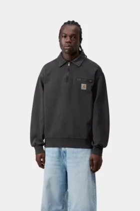 Sudadera Detroit con media cremallera